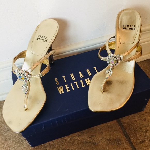 Stuart Wietzman Evening Gold Sandler’s - Picture 2 of 5